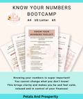 KNOW YOUR NUMBERS BOOTCAMP